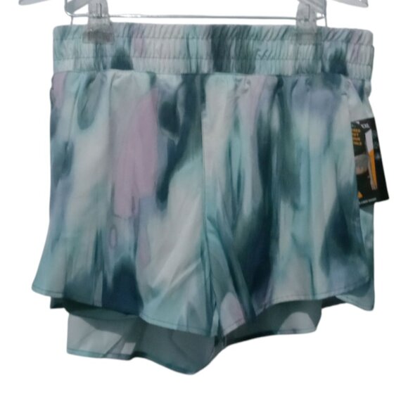 Avia Women's Running Shorts Bike Liner Grayed Teal Size XXL (20) - Picture 1 of 10